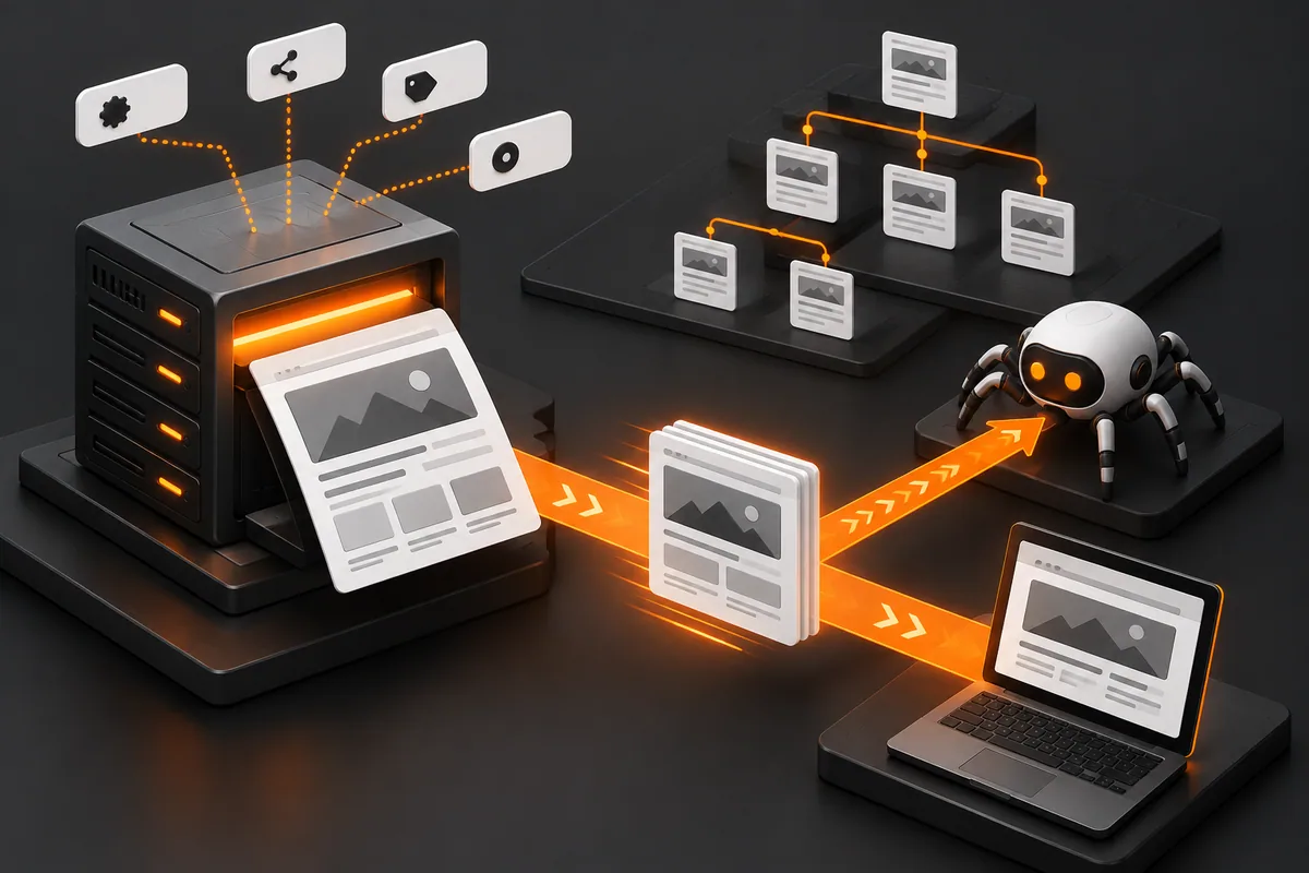 SEO técnico em Next.js: renderização, metadados e sitemap