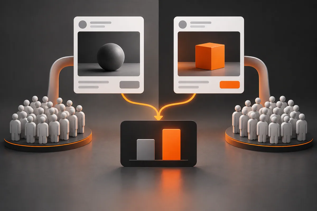 Teste A/B no Meta Ads: isole variáveis e evite falsos vencedores
