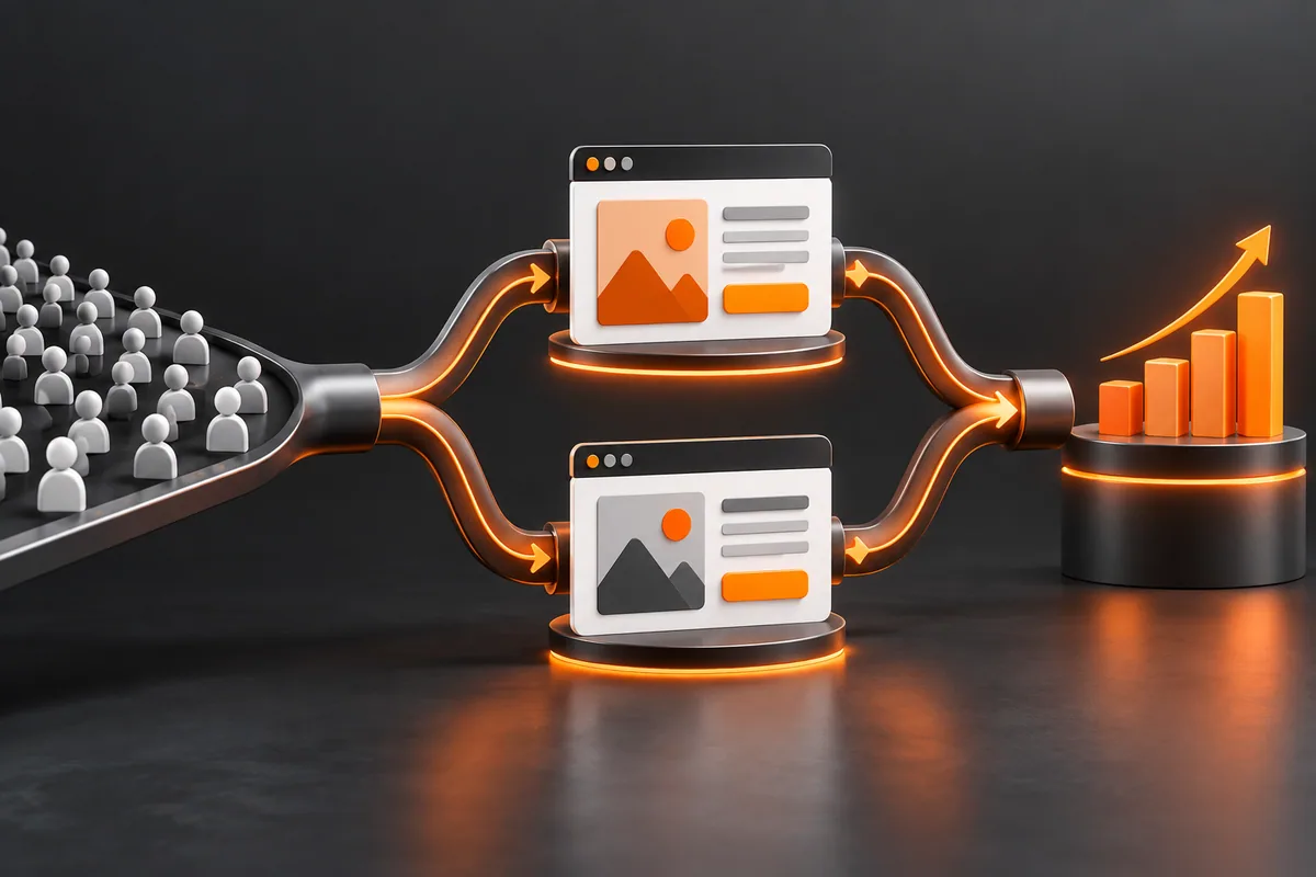 Teste A/B em landing pages: CRO sem prejudicar SEO