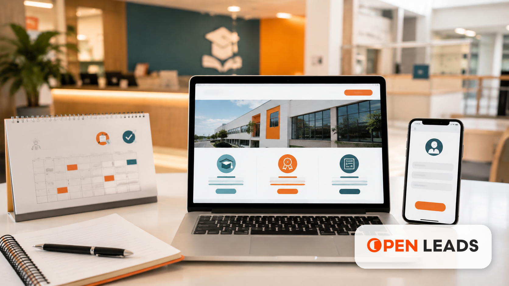 Sites para escolas e cursos em Joinville